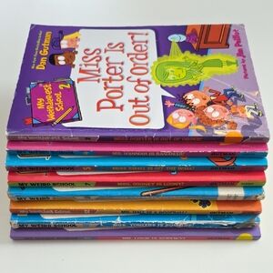 My Weird School Book Set Of 8 Books - By Dan Gutman